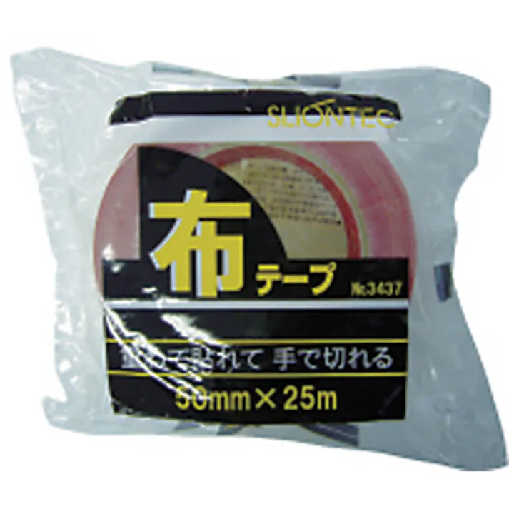 【CAINZ-DASH】マクセル機能性部材料事業本部 カラー布粘着テープ50mm キイロ 343702-KL-00-50X25【別送品】