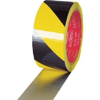 【CAINZ-DASH】マクセル機能性部材料事業本部 危険表示用反射テープ　９０ｍｍ×１０ｍ黄／黒 965200-00-90X10【別送品】