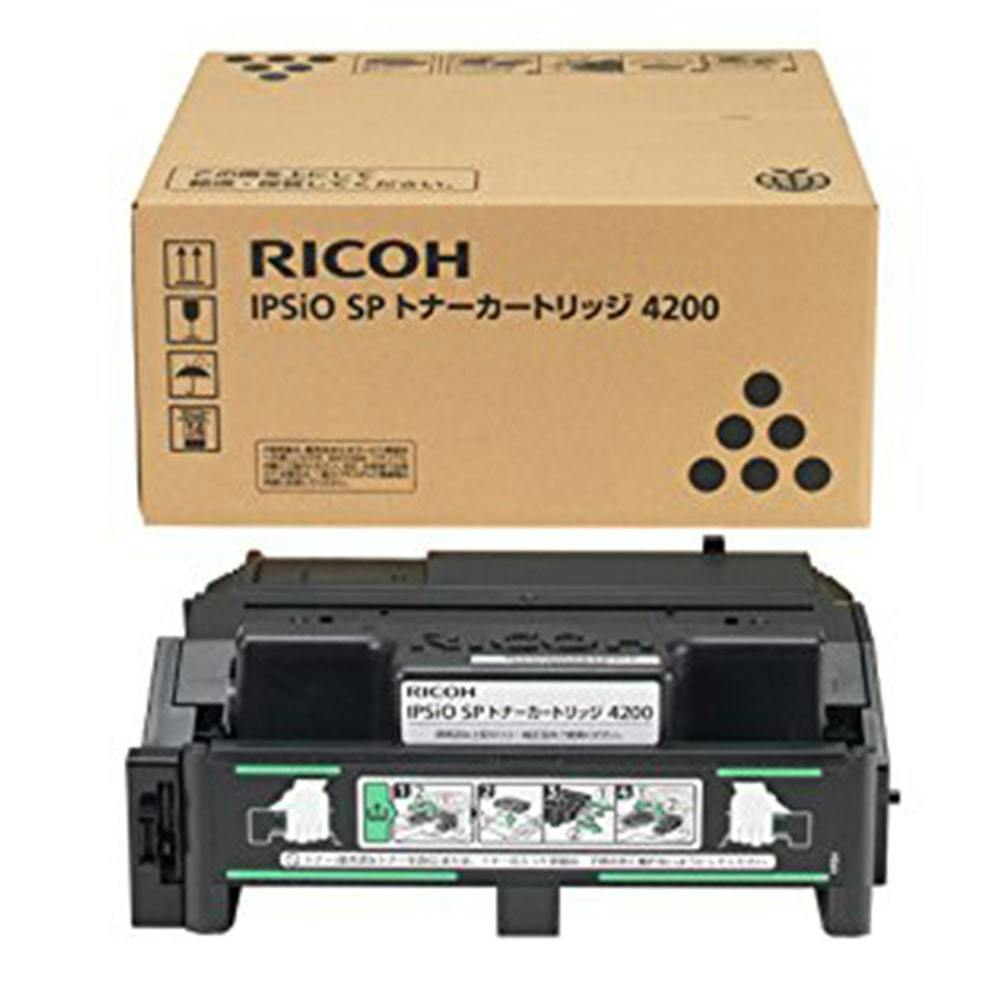 RICOH IPSiO SP トナーカートリッジ4200【別送品】 | 文房具・事務用品 