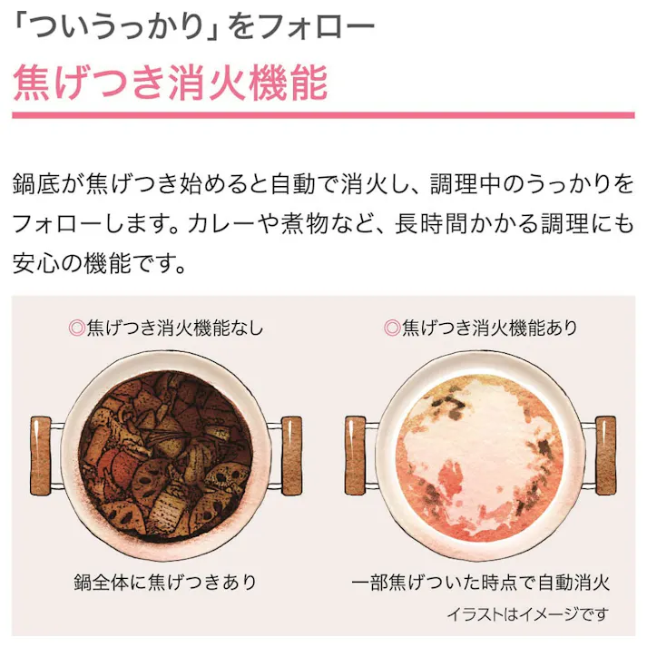 ガステーブル LP(プロパン)ガス用 左強火力 片面水無し IC-S87-L(販売終了)