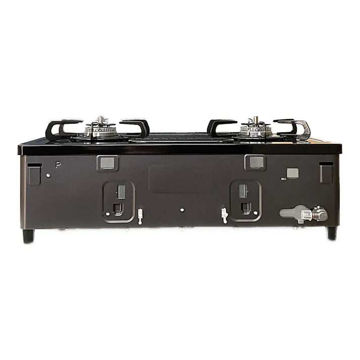 ガステーブル 都市ガス13A用 IC-S809BM-R 右強火 片面水無し