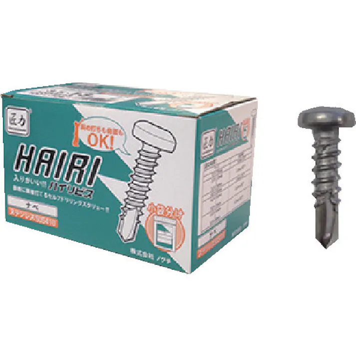 【CAINZ-DASH】Joiner Fastener社 【売切廃番】匠力 HAIRI SUS410 ナベ 4.0×35mm 50本×6袋 HSP435【別送品】