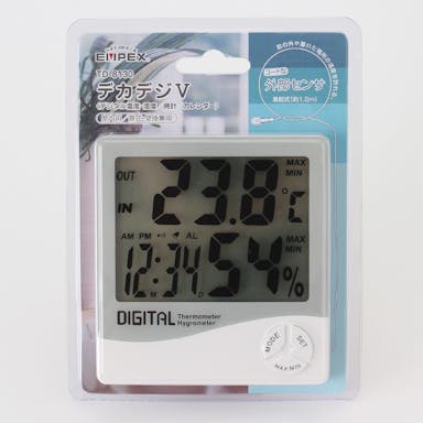エンペックス デジタル温湿度計 デカデジＶ ＴＤ－8130