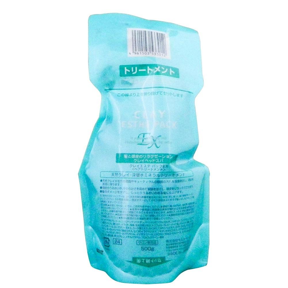 クレイエステパック EX 替え 500G 理美容業務用・大容量 クレイエステパック EX 替え 500G 理美容業務用・大容量