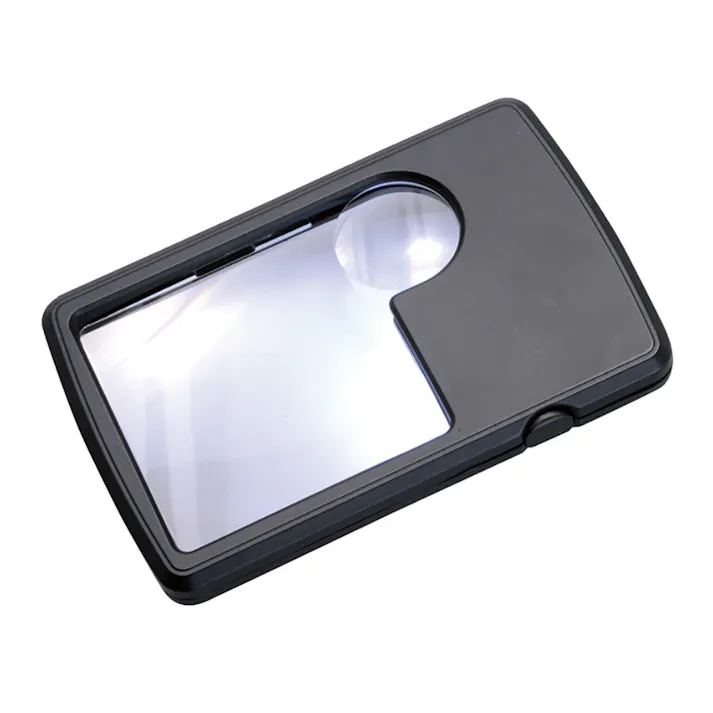 ケンコー 照らすLED付きカード型拡大鏡 KCL-9045