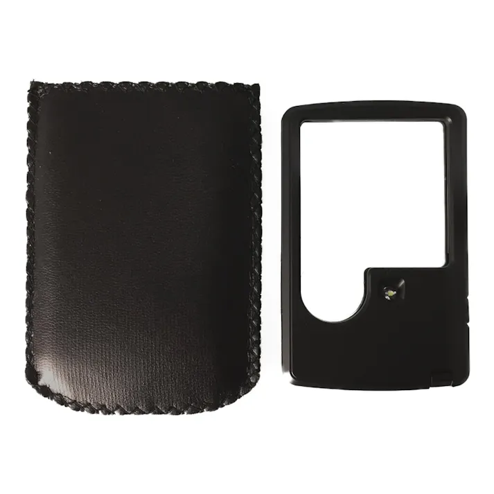 ケンコー 照らすLED付きカード型拡大鏡 KCL-9045