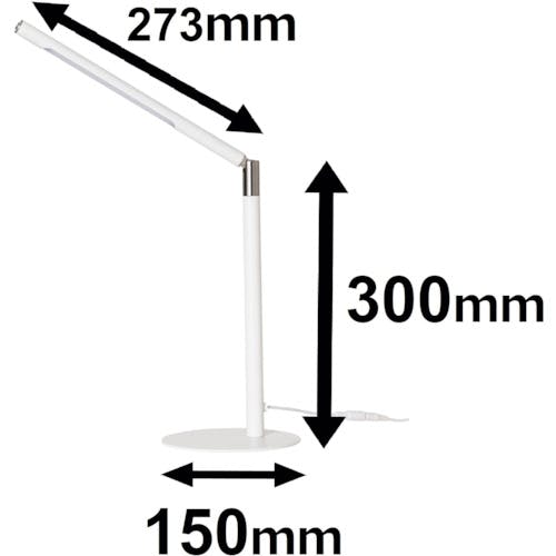 CAINZ-DASH】東京メタル工業 ＬＥＤデスクライト MTTABLEWH【別送品