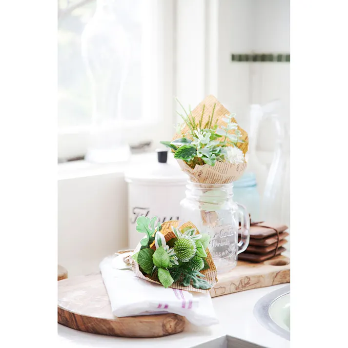 ハーブユーフォルビアブーケ GLA-1285 グリーン