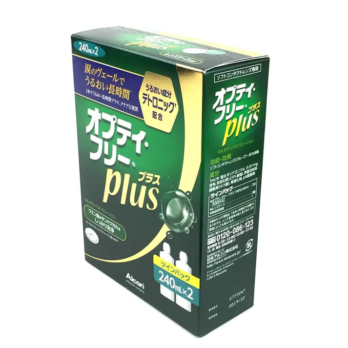 日本アルコン オプティ・フリー プラス ツインパック