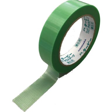 【CAINZ-DASH】萩原工業 ターピー　クロステープ（養生用）　グリーン　２５ｍｍ×２５ｍ TY001-2525【別送品】