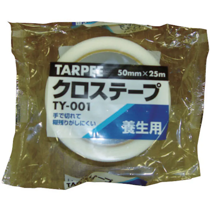 【CAINZ-DASH】萩原工業 ターピー クロステープ(養生用) クリア 38mm×25m TY001-3825NA【別送品】