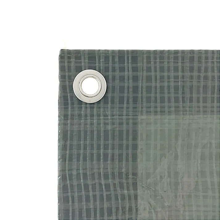 HAGIHARA ターピー 難燃シート 1.8m 2.7m ハトメ付き