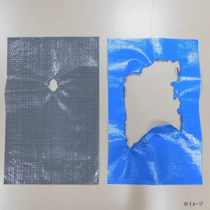 HAGIHARA ターピー 難燃シート 2.7m 2.7m ハトメ付き