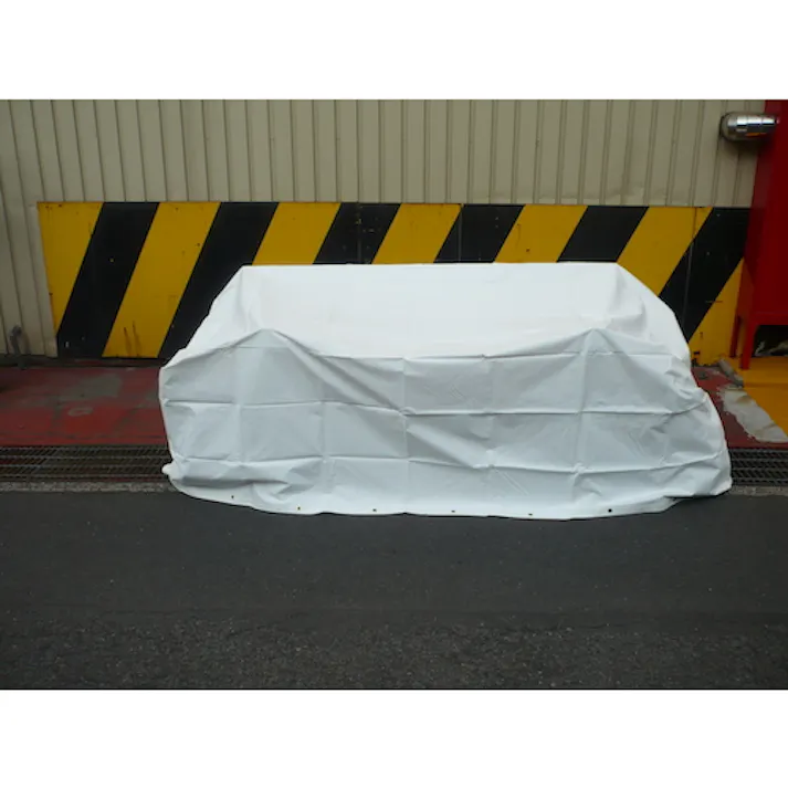 【CAINZ-DASH】萩原工業 ターピー スーパーライト防炎クロス(防炎シート) ホワイト 1.81m×50m SPL1850【別送品】