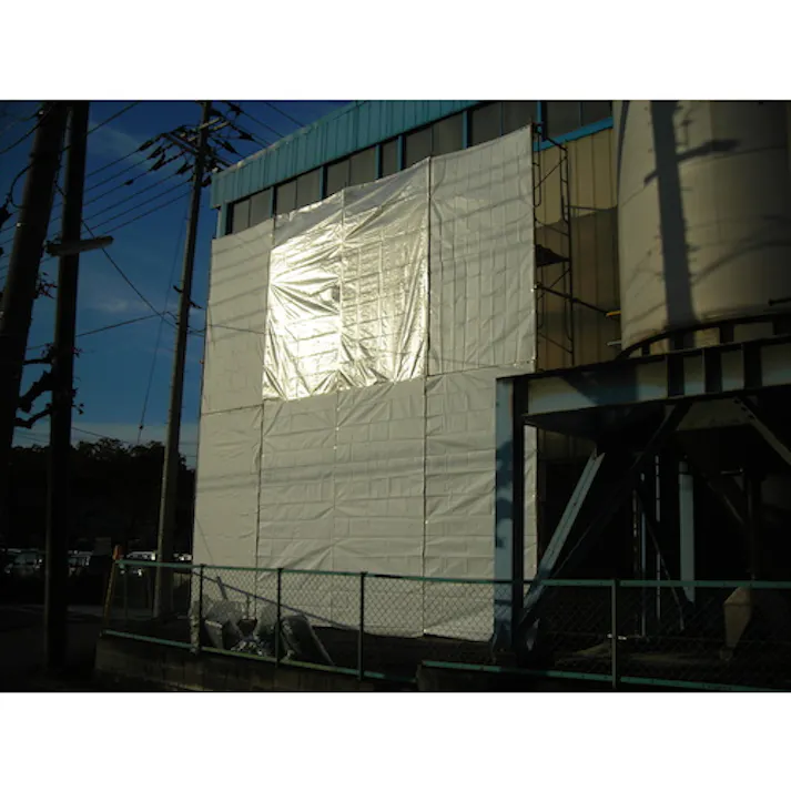 【CAINZ-DASH】萩原工業 ターピー 透光防炎シート 半透明 3.6m×5.4m TOBS3654【別送品】