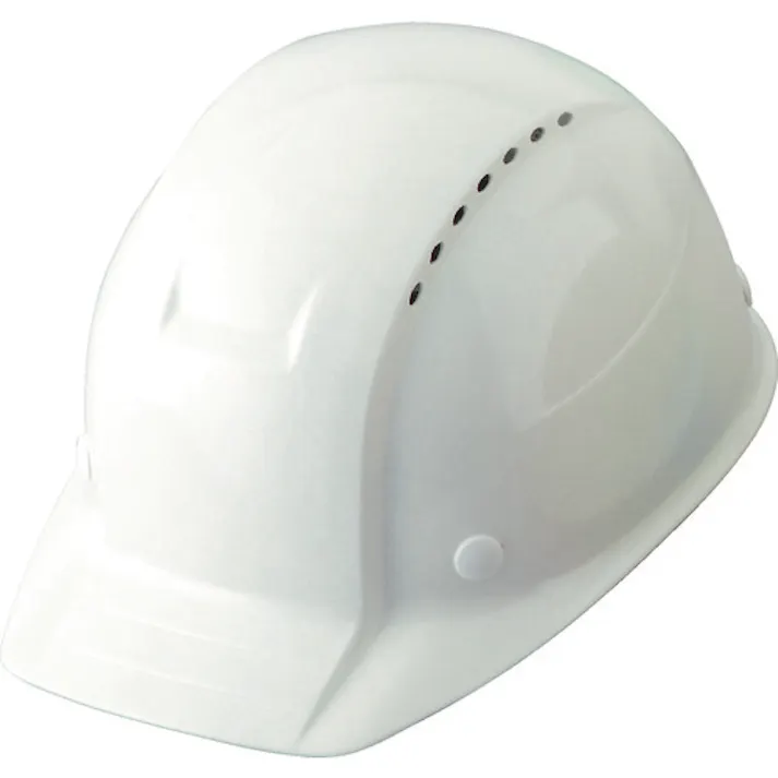 【CAINZ-DASH】トーヨーセフティー ヘルメット FRP樹脂製 白 NO.260F-WH【別送品】