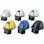 【CAINZ-DASH】東洋物産工業 ヘルメット　ヴェンティープラス　シールド面付　白 NO.391F-S-S-WH【別送品】