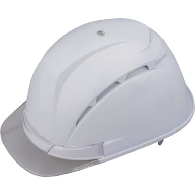 【CAINZ-DASH】東洋物産工業 通気孔付きヘルメット　白 NO.393F-C-WH【別送品】