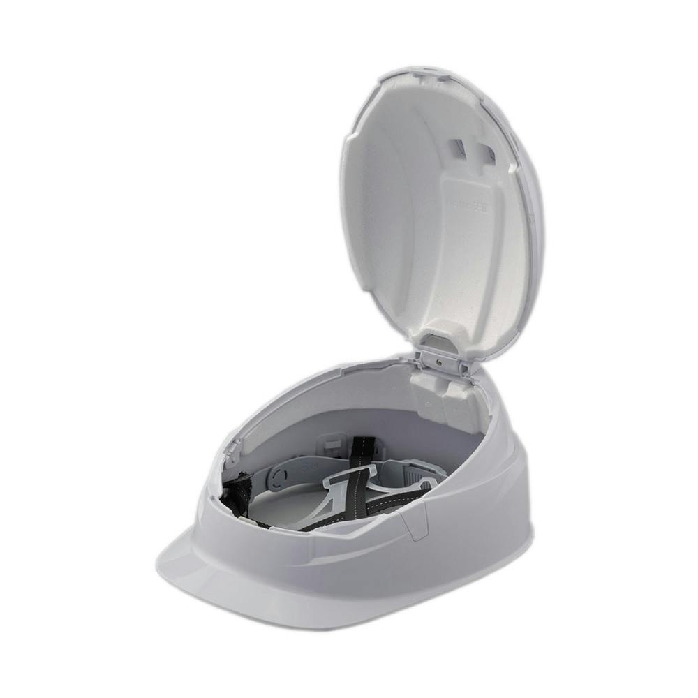 TOYO 作業用防災用折りたたみヘルメットBLOOM3 MOVO 白 | 作業着・作業