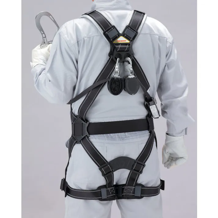 【CAINZ-DASH】東洋物産工業 フルハーネス型 巻取式(小型)タイプ1 ダブルランヤード NO.FGH-133W【別送品】