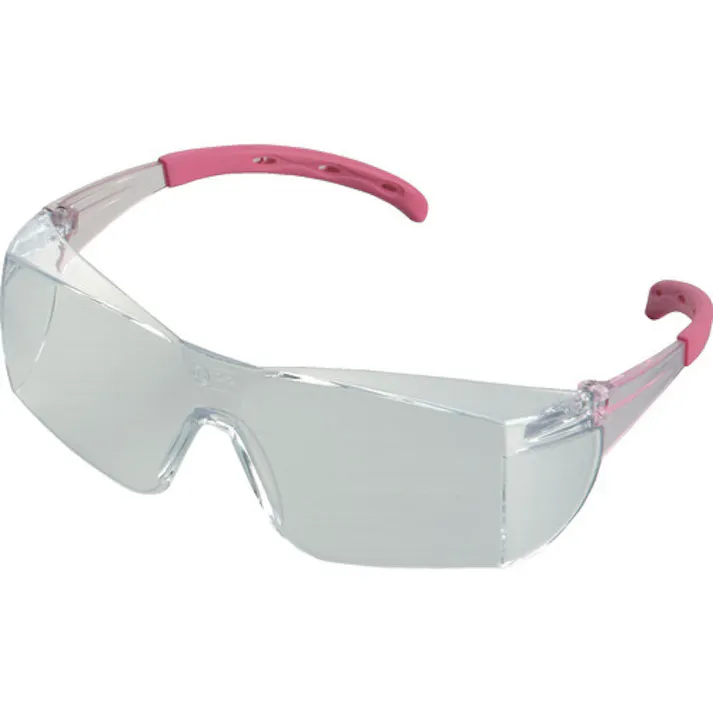 【CAINZ-DASH】トーヨーセフティー 防じんメガネ ピンク JIS規格品 NO1344-P【別送品】