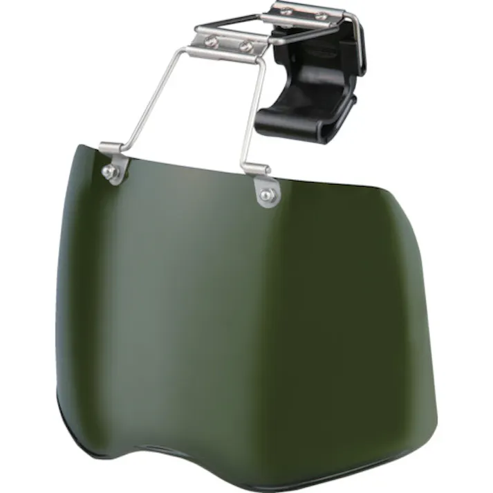 【CAINZ-DASH】東洋物産工業 ヘルメット取付用シールド グリーン NO.1430-3G【別送品】