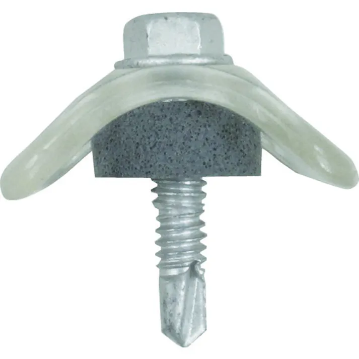 【CAINZ-DASH】ダイドーハント 波板取付ビス 鉄下地用 5×25 クリアー(50本入) 10102404【別送品】