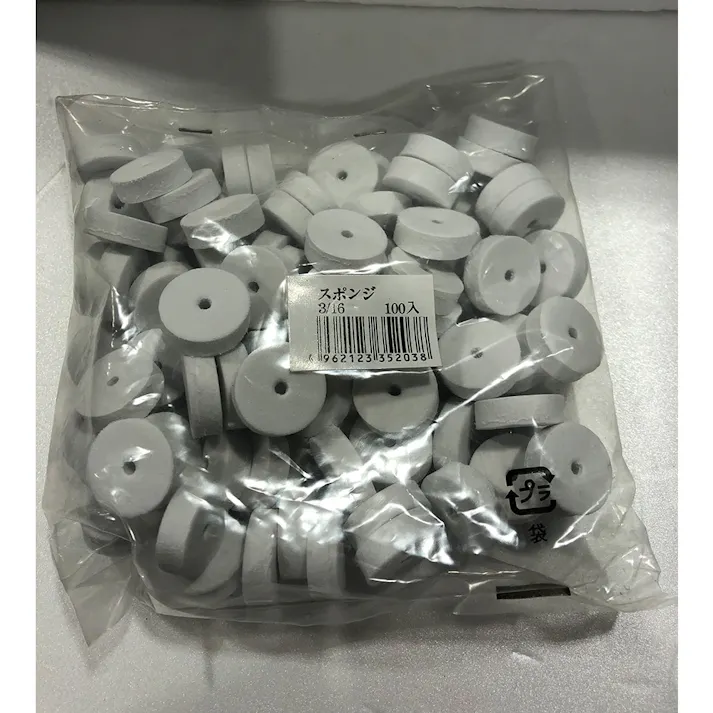 スポンジ(100個入) 3/16用