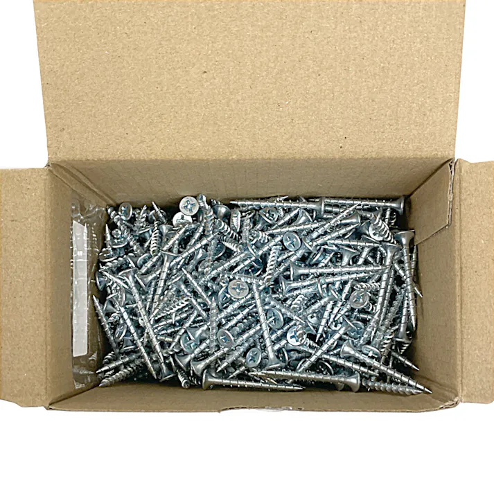 コーススレッドEX 全ネジ 木工造作用ビス 3.8×38mm 約450本 小箱