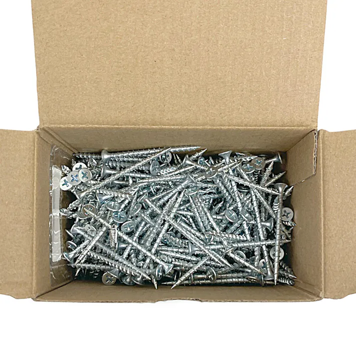 コーススレッドEX 全ネジ 木工造作用ビス 3.8×57mm 約280本 小箱