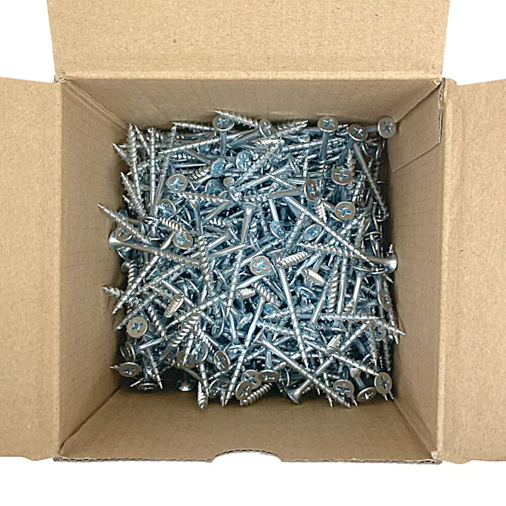 コーススレッド 半ネジ 木工造作用ビス 3.8×45mm 約350本 小箱