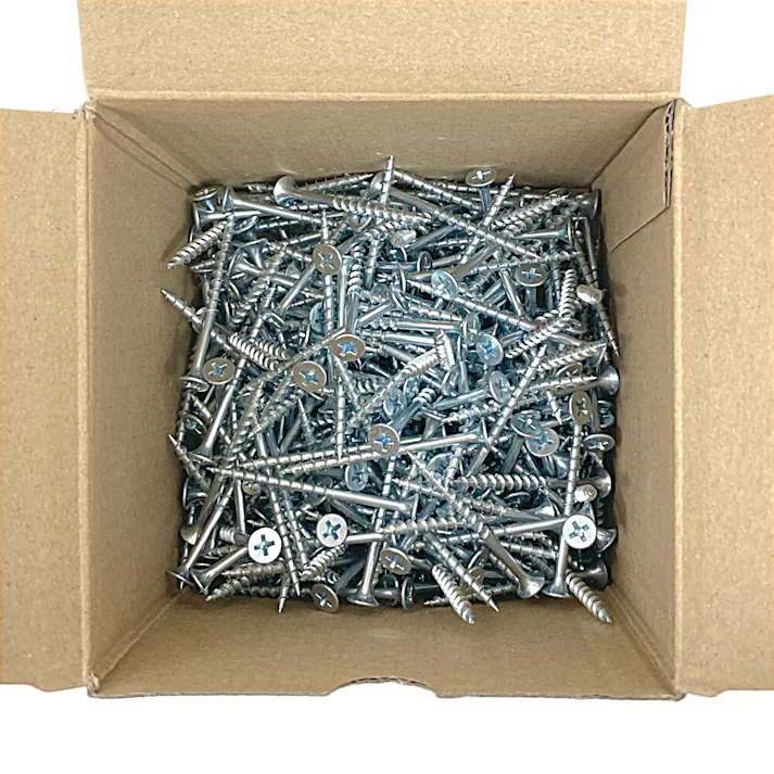 コーススレッド 半ネジ 木工造作用ビス 3.8×51mm 約300本 小箱