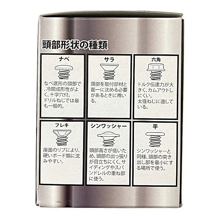 刃JIS ドリルねじ ステンレス ナベ頭 4.2×38mm 200本