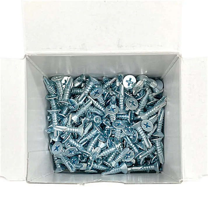 刃JIS ドリルねじ 三価ユニクロ サラ頭 4.8×19mm 250本