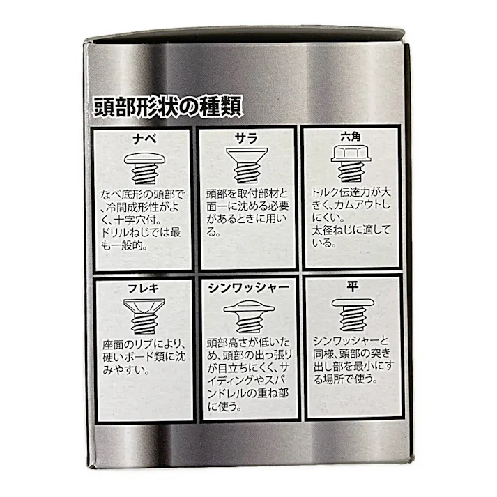 刃JIS ドリルねじ ステンレス サラ頭 4.2×32mm 250本