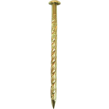 【CAINZ-DASH】ダイドーハント ＳＰ真鍮スクリュー釘丸頭４００ｇ　＃１４×３８【別送品】