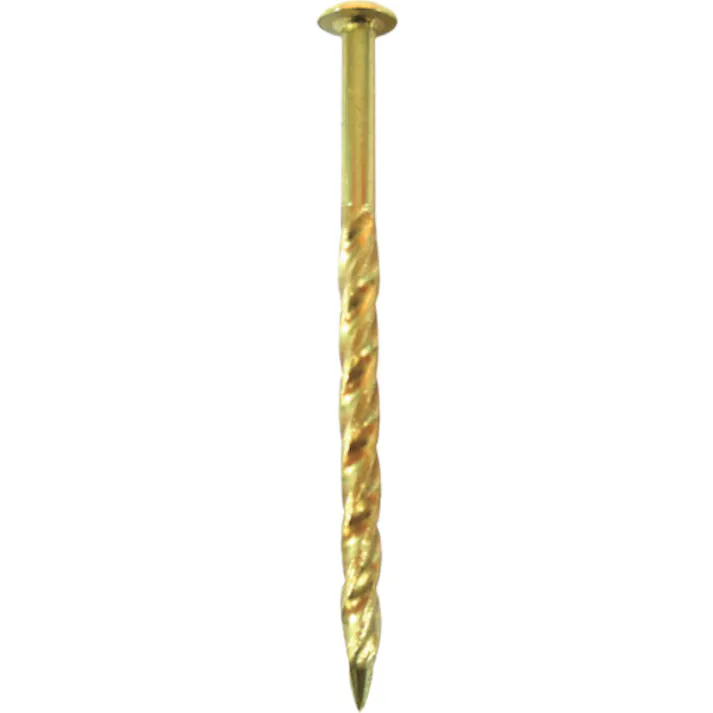 【CAINZ-DASH】ダイドーハント SP真鍮スクリュー釘丸頭400g #12×50 00046857【別送品】
