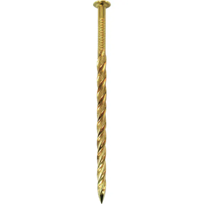 【CAINZ-DASH】ダイドーハント SP真鍮スクリュー釘丸頭400g #12×65 00046858【別送品】