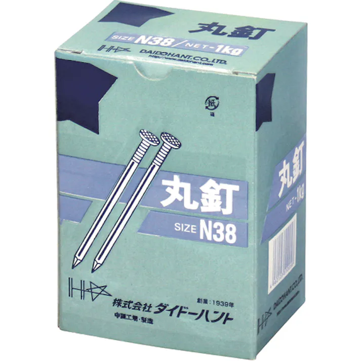 【CAINZ-DASH】ダイドーハント 丸釘 1kg N38 00051005【別送品】