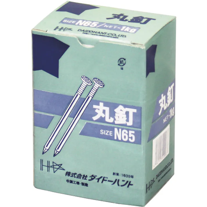 【CAINZ-DASH】ダイドーハント 丸釘 1kg N65 00051008【別送品】