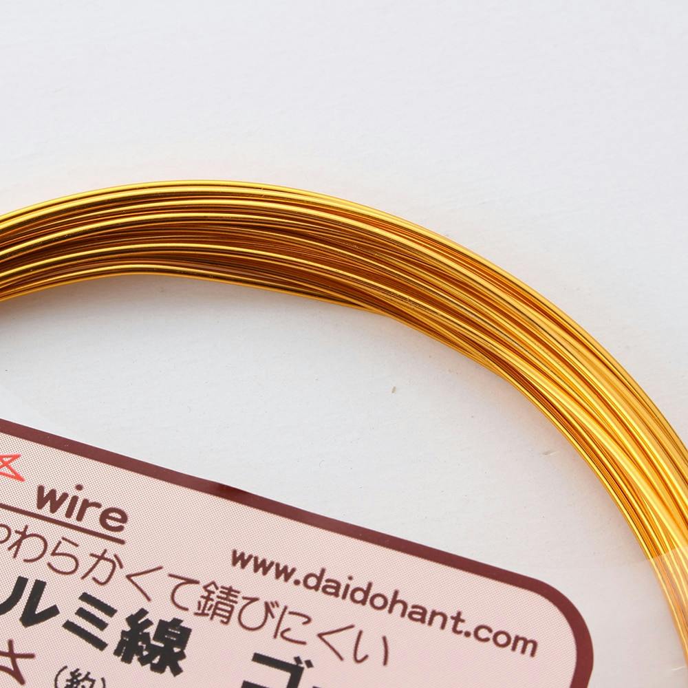 アルミ線 ゴールド ＃18×7m | ねじ・くぎ・針金・建築金物 通販