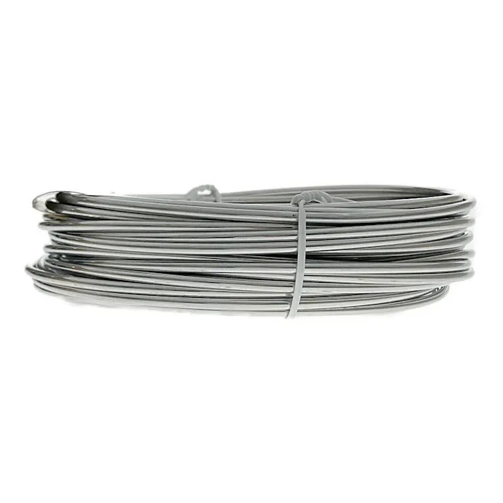 アルミ線シルバー #12 2.5mm×10m 中