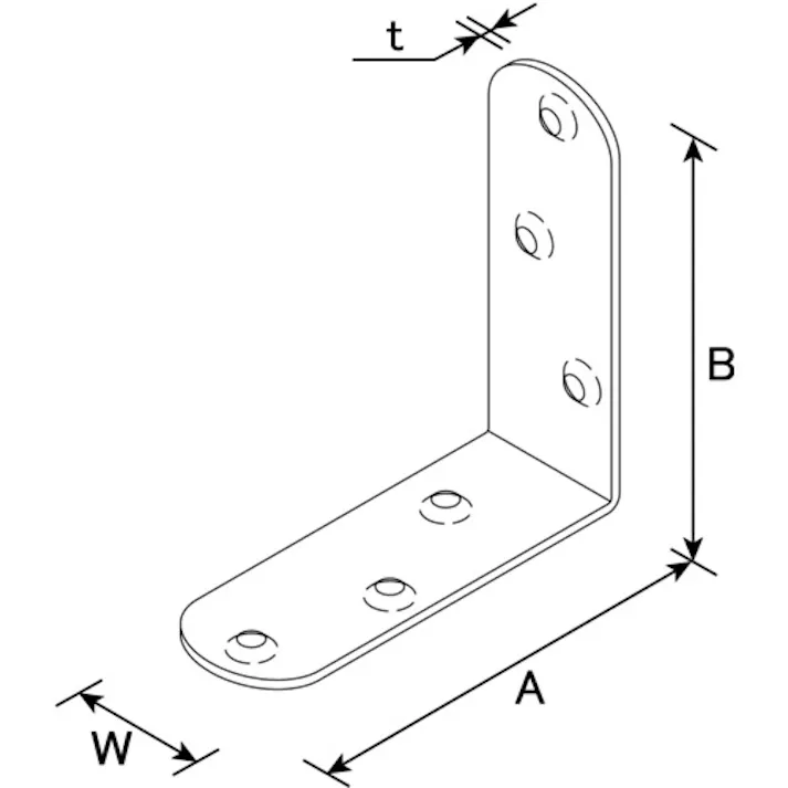 【CAINZ-DASH】ダイドーハント 補強金物 ステンレス 金折 60 00063123【別送品】