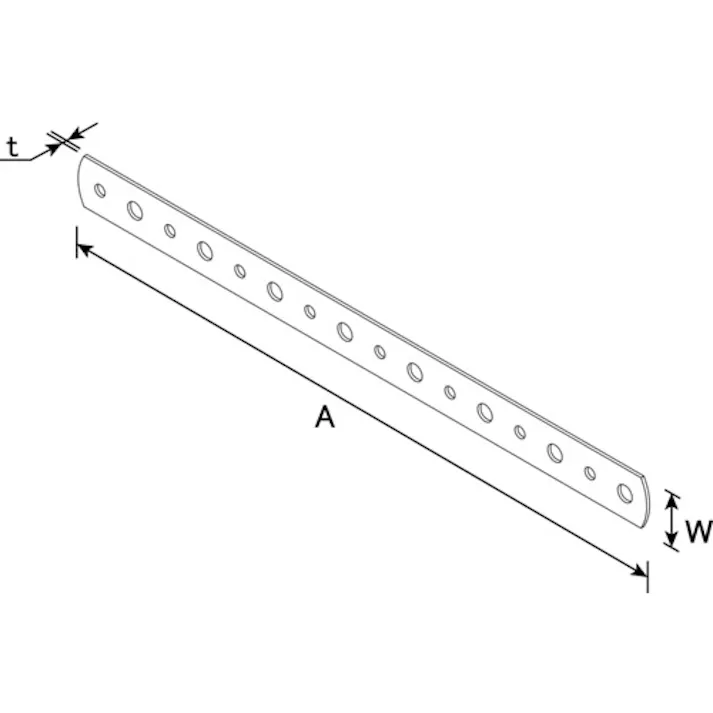 【CAINZ-DASH】ダイドーハント ステンレス 曲げ板チドリ 0.8×22×400 00063243【別送品】