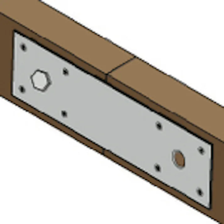 【CAINZ-DASH】ダイドーハント 巾広プレート 4.5×60×250 00063331【別送品】