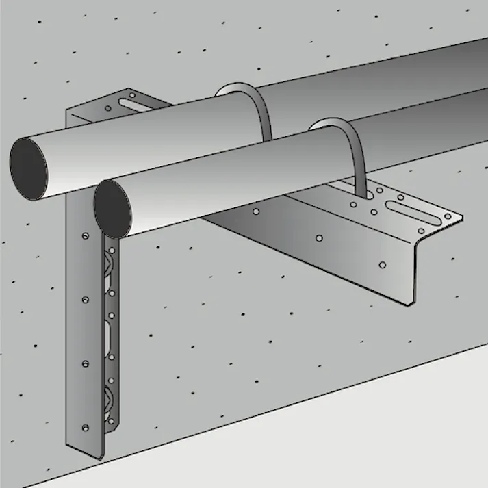 【CAINZ-DASH】ダイドーハント 補強金物 多孔式アングル 3×300×300 00063337【別送品】