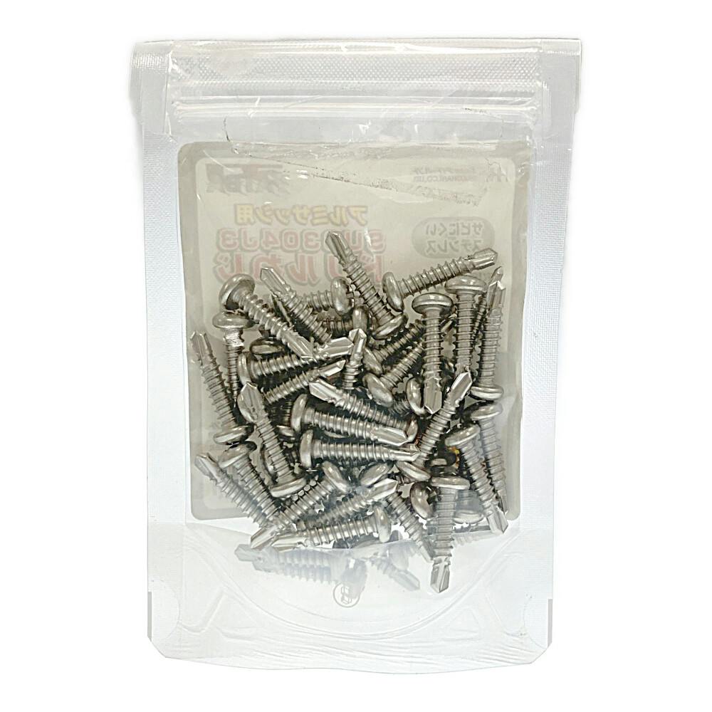 刃 SUS304J3 アルミサッシ用 ドリルねじ ナベ頭 4.0×19mm 50本