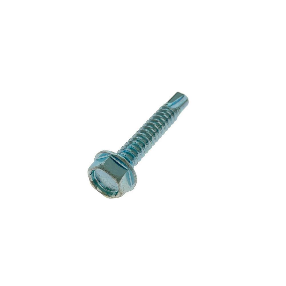 刃JIS ドリルねじ ユニクロ 六角頭 6.3×38mm 15本 | ねじ・くぎ・針金