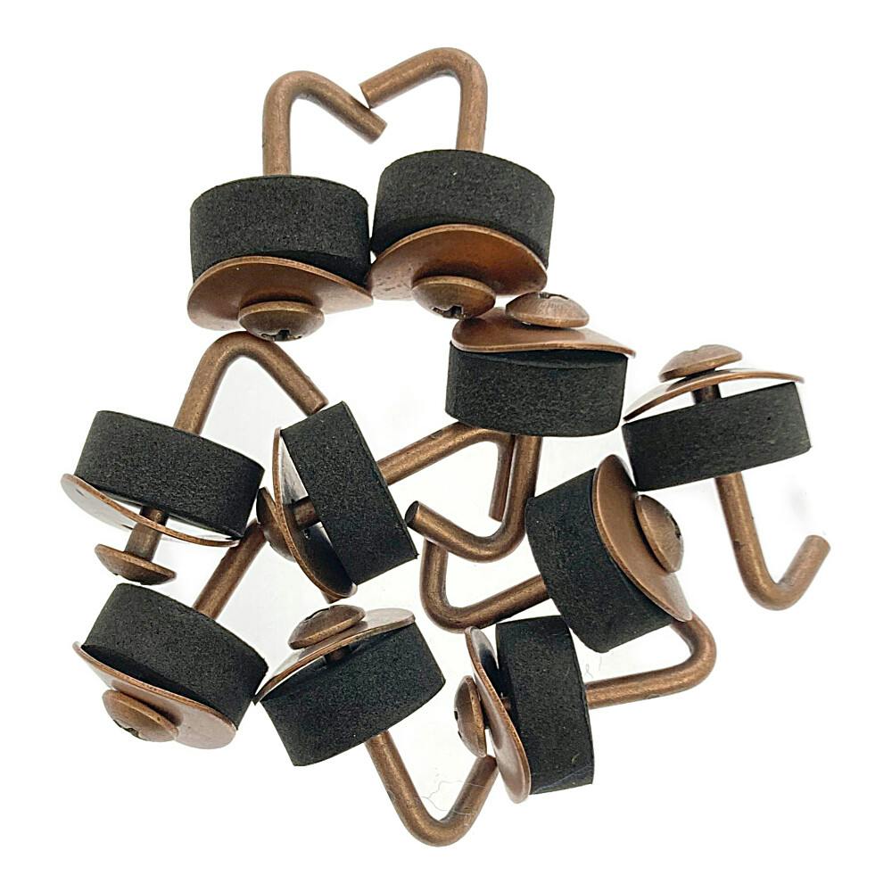 ステンレスワンタッチフック ブロンズ 25mm 10入り | ねじ・くぎ・針金