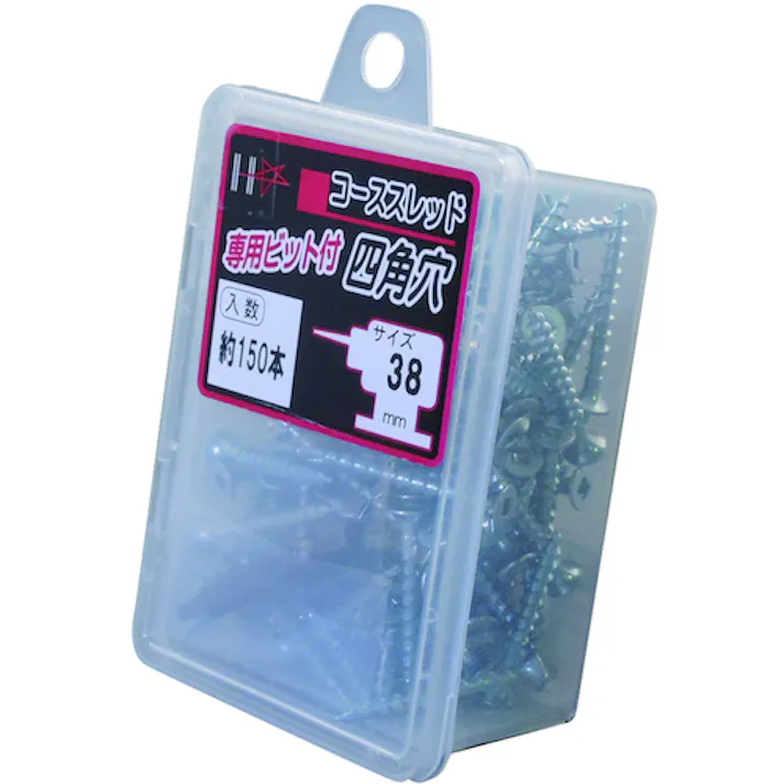 【CAINZ-DASH】ダイドーハント HC 四角穴コース #2ビット付 38(約150本) 10176653【別送品】